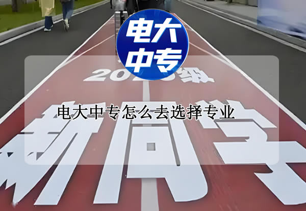 电大中专怎么去选择专业